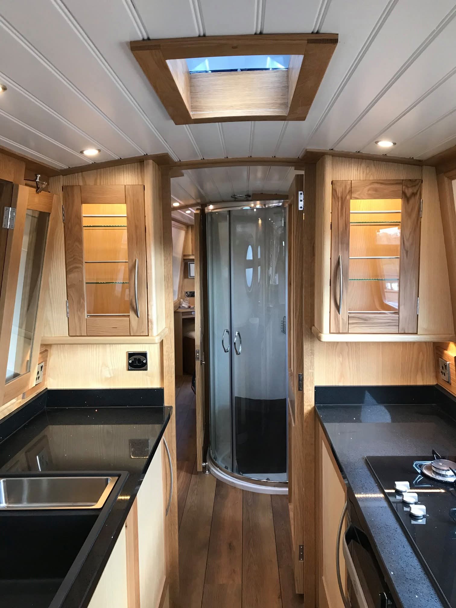Canal Boat Project Photo by Midway Boats Group by Midway Boats Group.