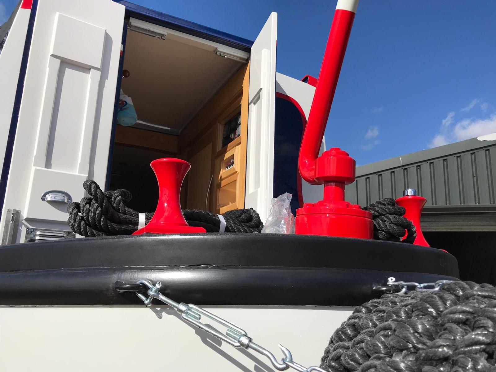 Canal Boat Project Photo by Midway Boats Group by Midway Boats Group.